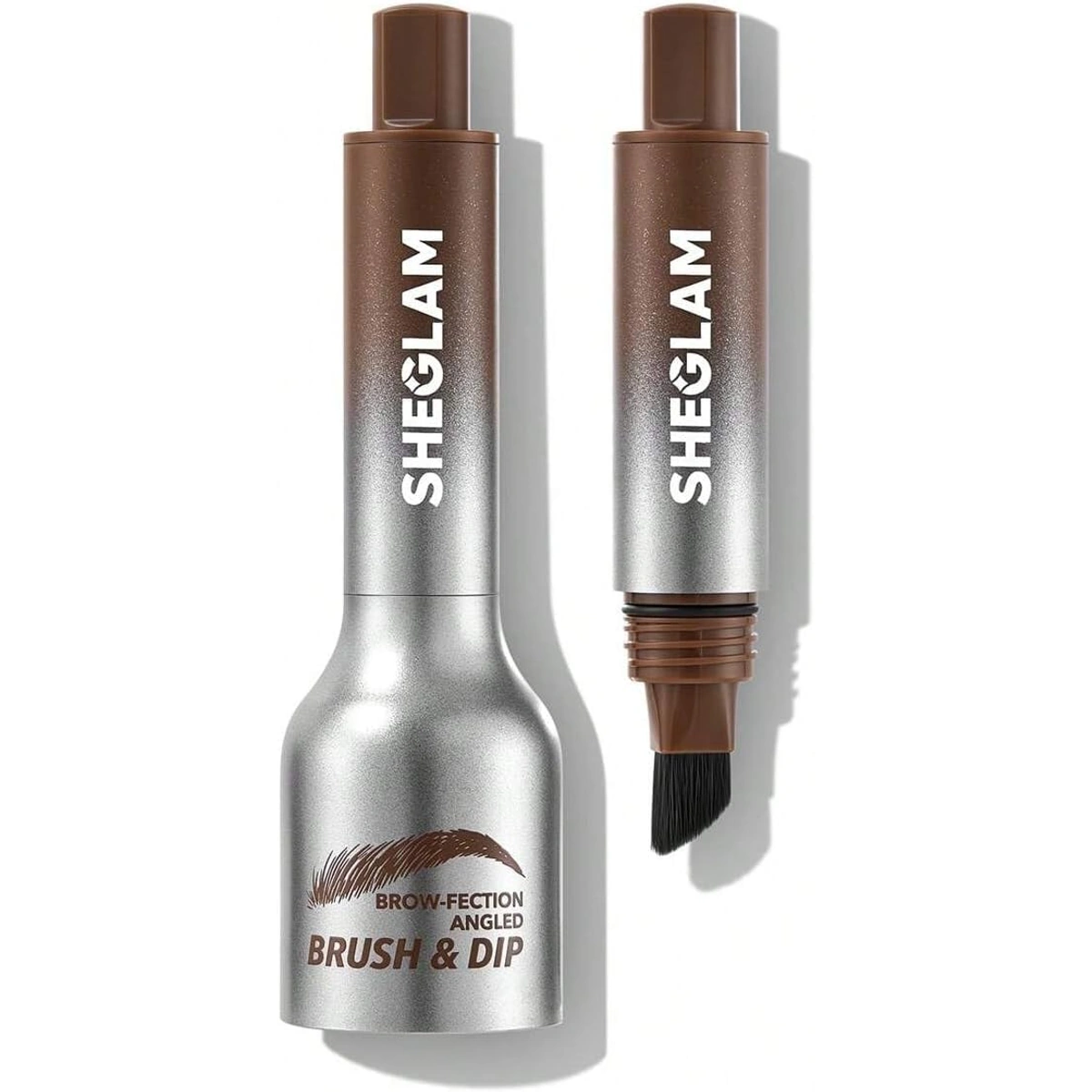 فرشاة حواجب بزاوية مع جل أوبرن - 1.2 مل