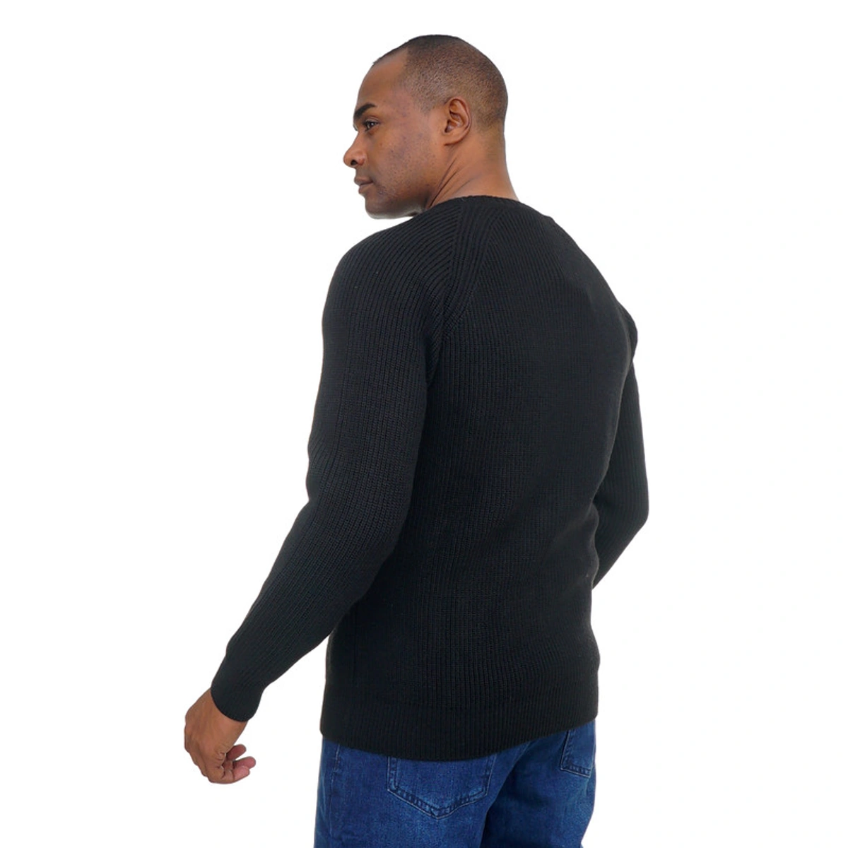 بلوفر صوف رجالي رقبة دائرية - 108010028