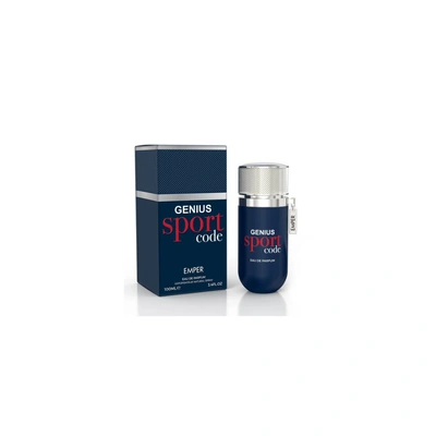 عطر إمبر جينيوس سبورت كود - أو دي بارفان للرجال - 100 مل