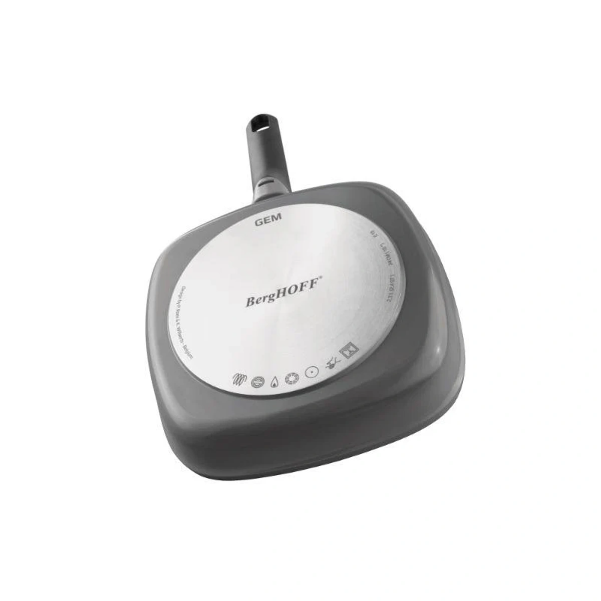 بيرغوف طاسة شواء مربعة ستاي كول - 28 سم - رمادي غامق