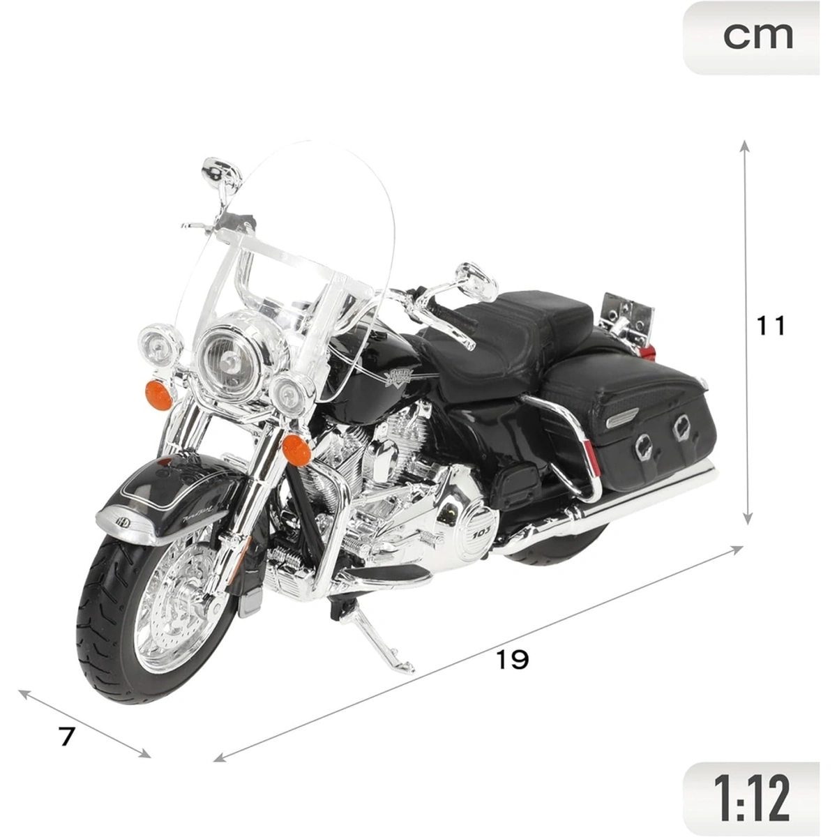 Maisto Harley-Davidson Road King 2013 Model 1/12 - Black