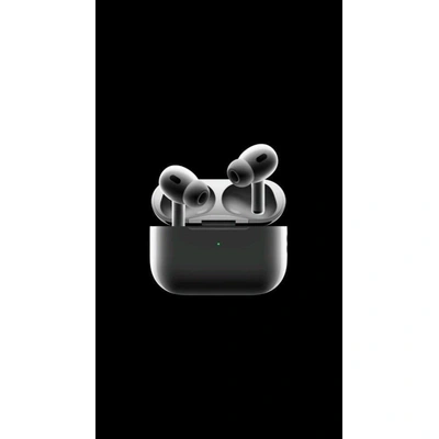 Pro 2 سماعات أذن بلوتوث ترو وايرليس مع علبة شحن - أسود