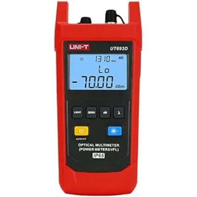 UNI-T UT693D جهاز قياس ألياف ضوئية Power Meter/VFL