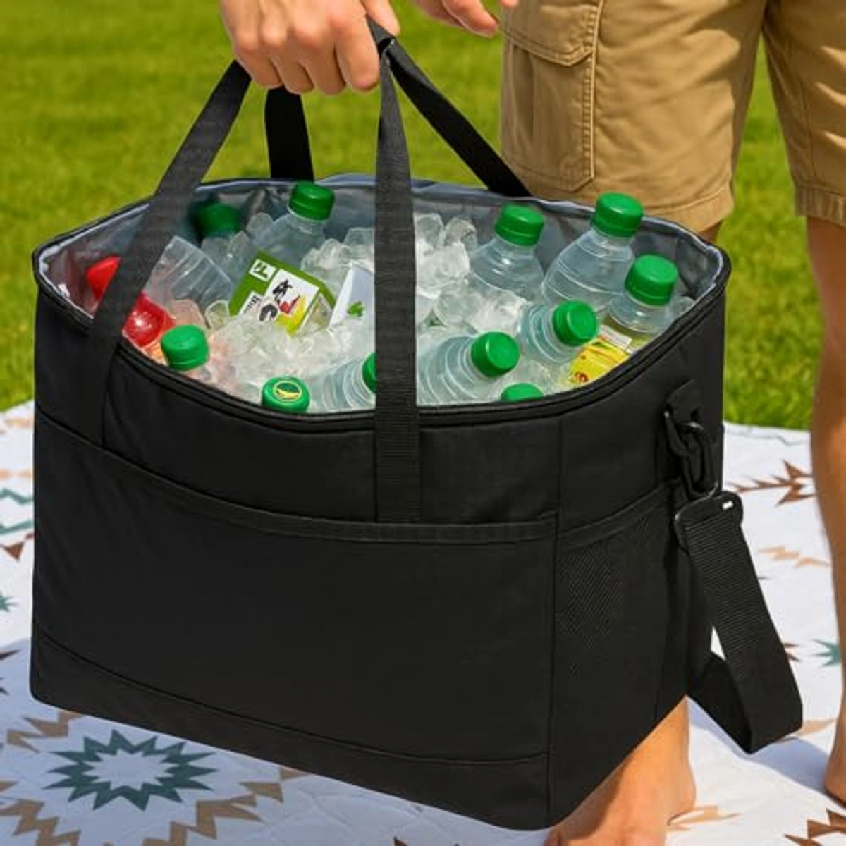 شنطة تسوق حرارية - 47×27×30 سم - سعة 40 لتر