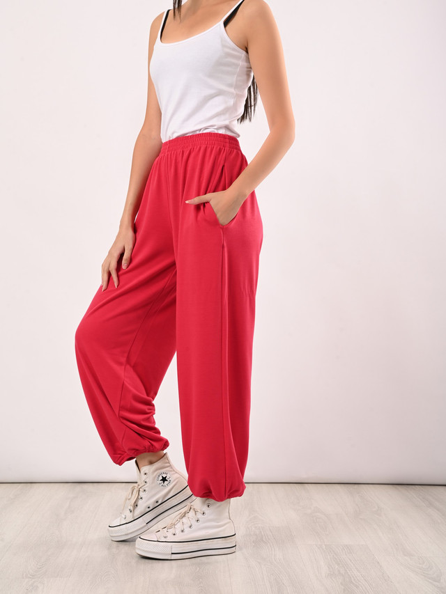 سويت بانتس بجيب جانبي ووسط عريض