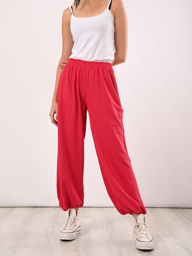 سويت بانتس بجيب جانبي ووسط عريض