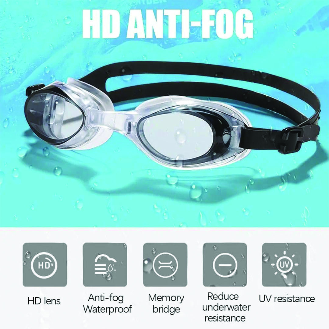 نظارات سباحة للأطفال - أزرق