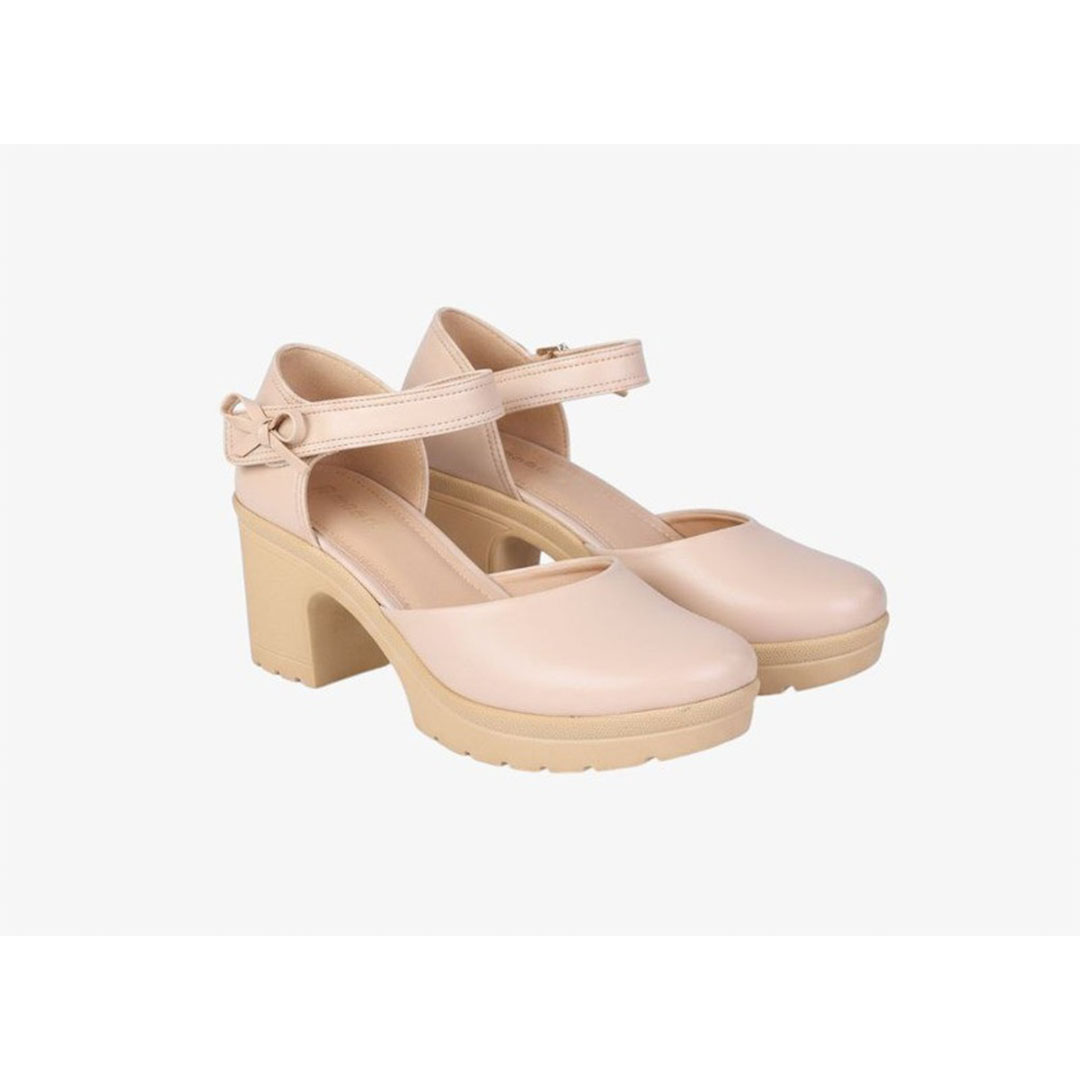 جزمة حريمي بكعب 5 سم - 1057