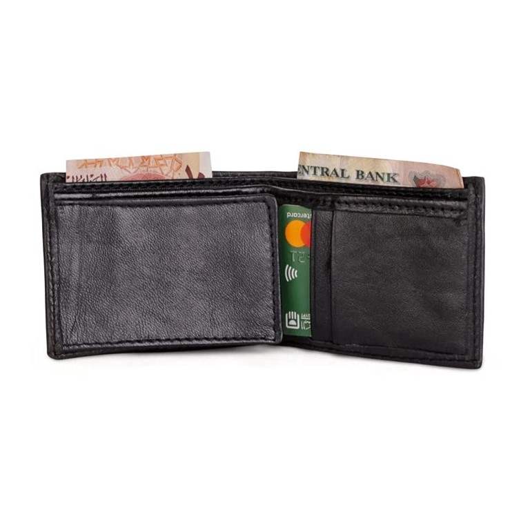 W11 محفظة جلد طبيعي صغيرة