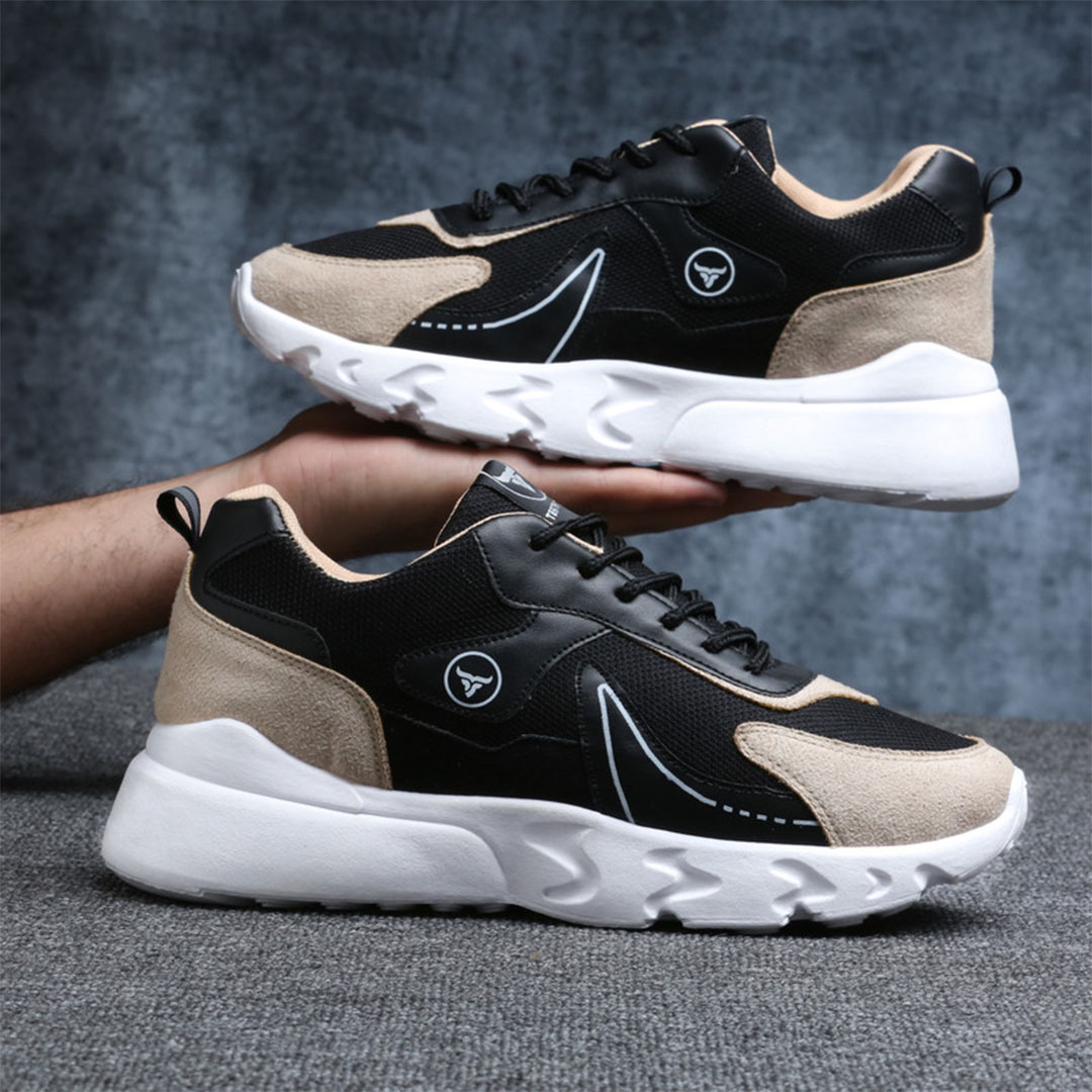 T24 جزمة كاجوال رجالي - بيج