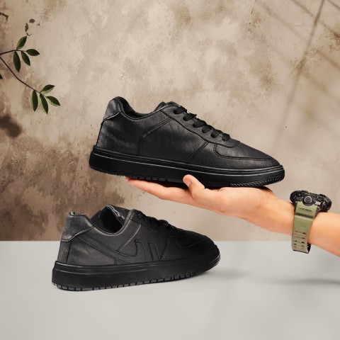 x4 سنيكرز جلد رجالي