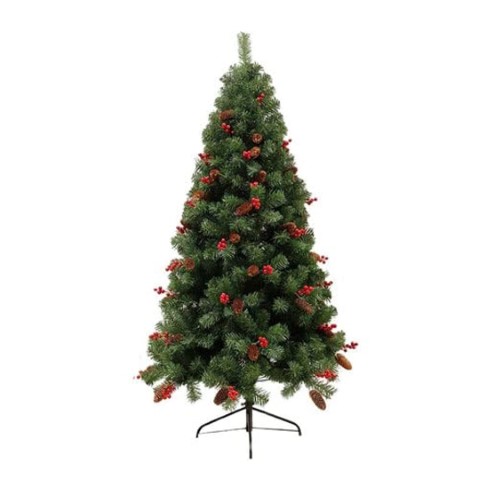 شجرة فاكهة حمراء مخروطية - 180 سم