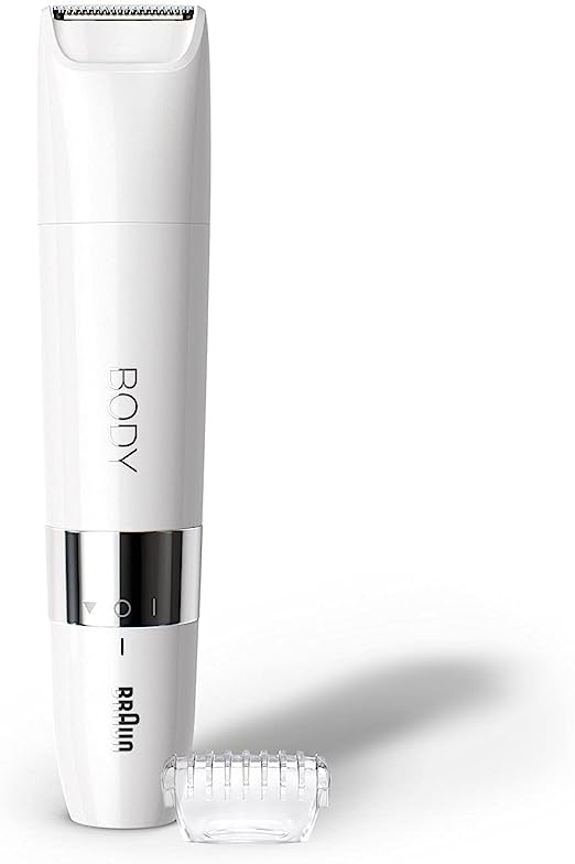 BS1000 ماكينة تشذيب شعر الجسم براون ميني - أبيض