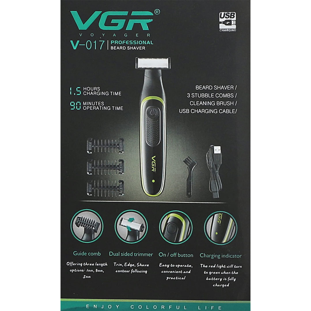 ماكينة حلاقة الدقن لاسلكية VGR - V017