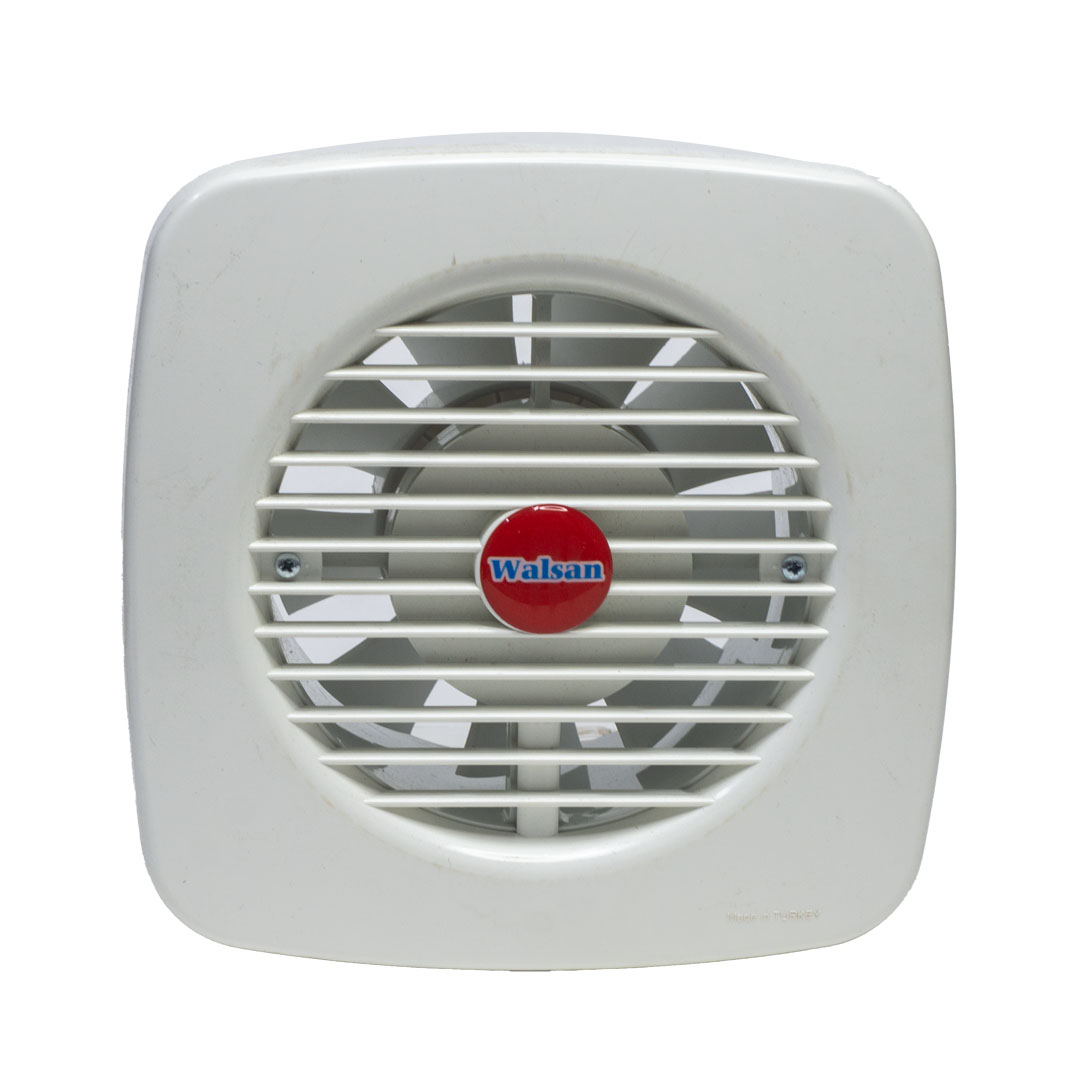 شفاط هواء ولسان - 6 بوصة - أبيض