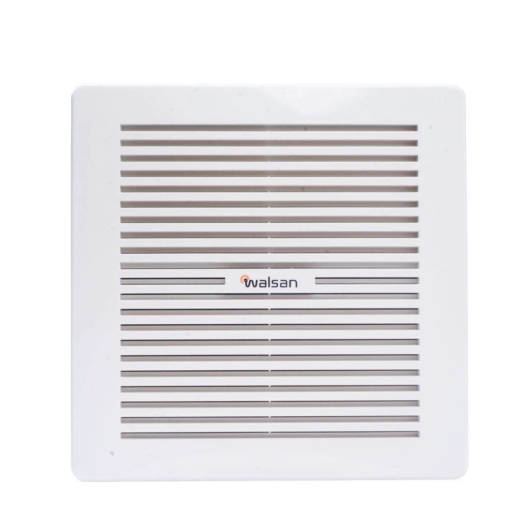 شفاط هواء ولسان جانبي - 4 بوصة - 25 سم - أبيض