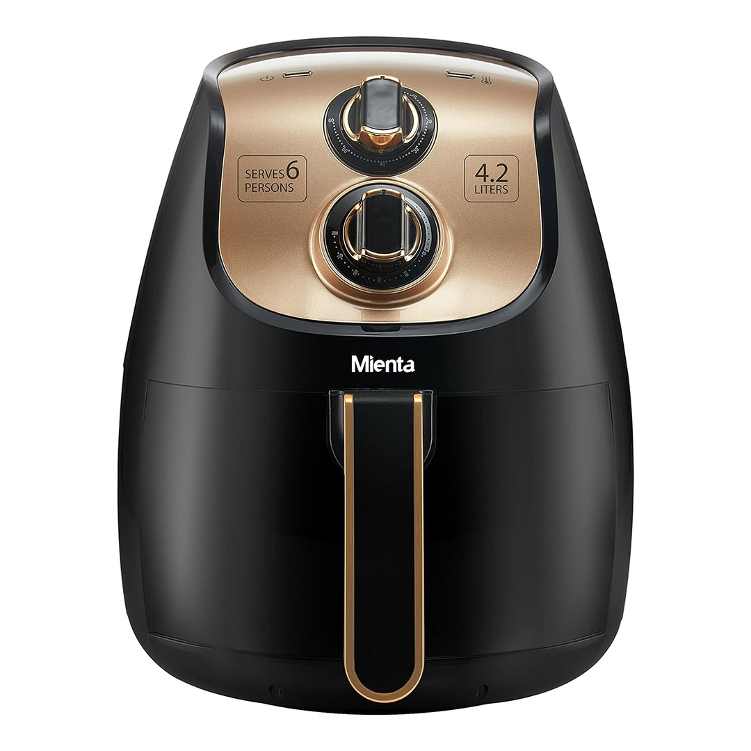 AF47434A - 1500 مقلاة هوائية من مينتا - 4.2 لتر - أسود