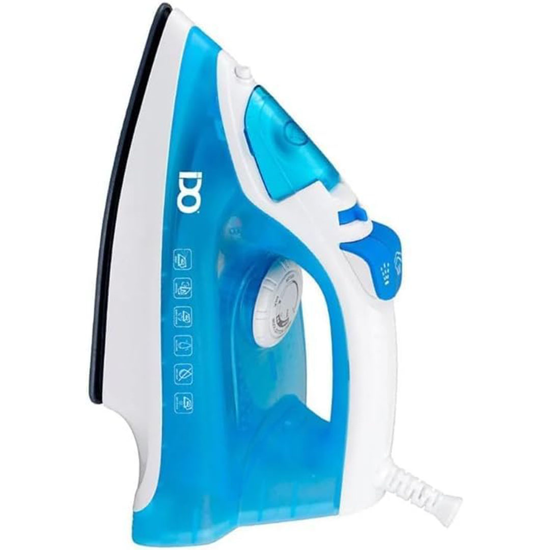 مكواة بخار سيراميك أي دو، 2200 وات -خزانه مياه 280- أزرق