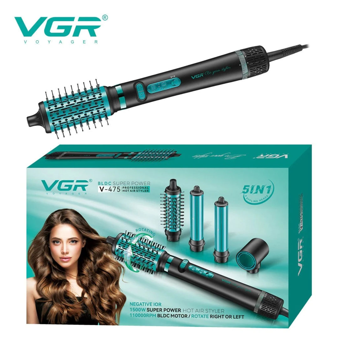 فرشاة تصفيف الشعر الاحترافية - 1000 وات - VGR-475