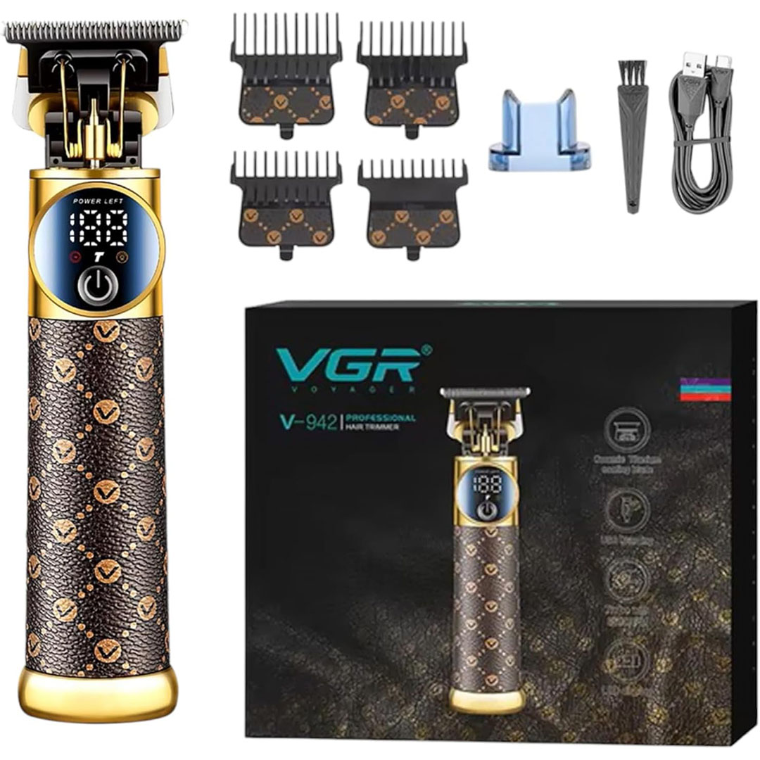 ماكينة حلاقة إحترافية - أسود - V-942