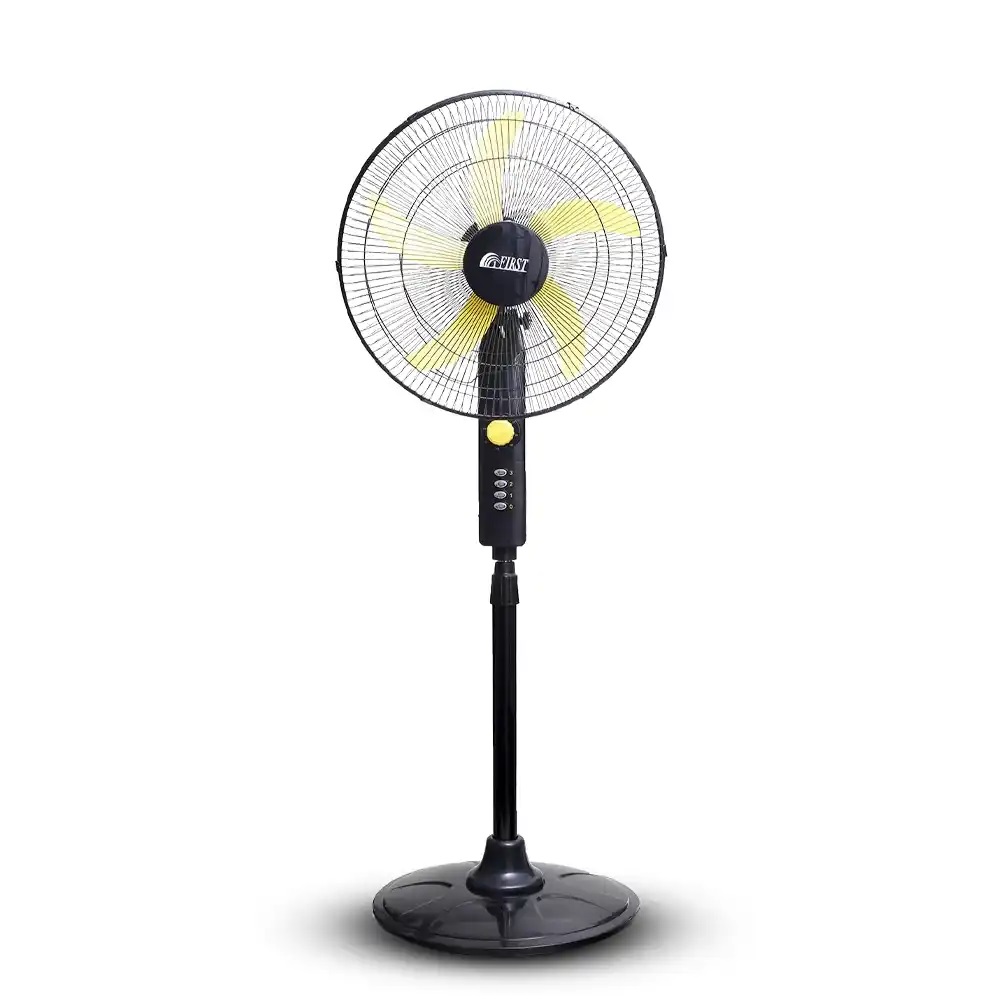 FS-1891 مروحة ستاند فرست وان - 18 بوصة - أسود/أصفر