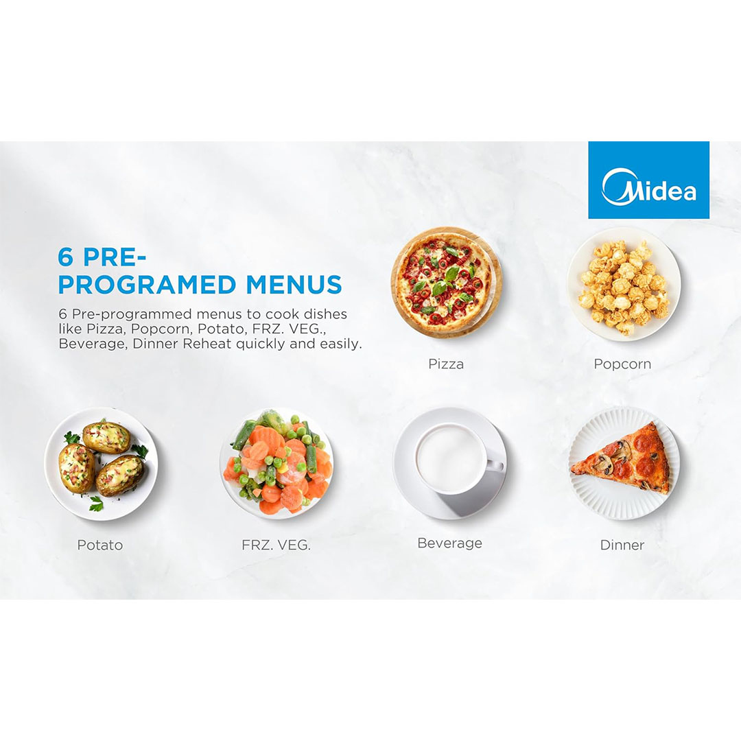 ميكرويف ميديا ​​سولو - 20 لتر- 700 وات - أسود -MM7P012LV-B