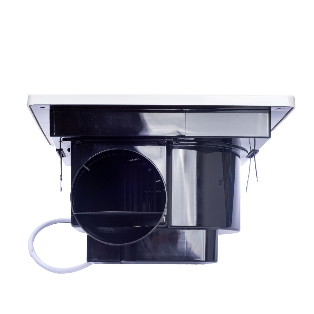 شفاط هواء ولسان جانبي - 4 بوصة - 20 سم - أبيض