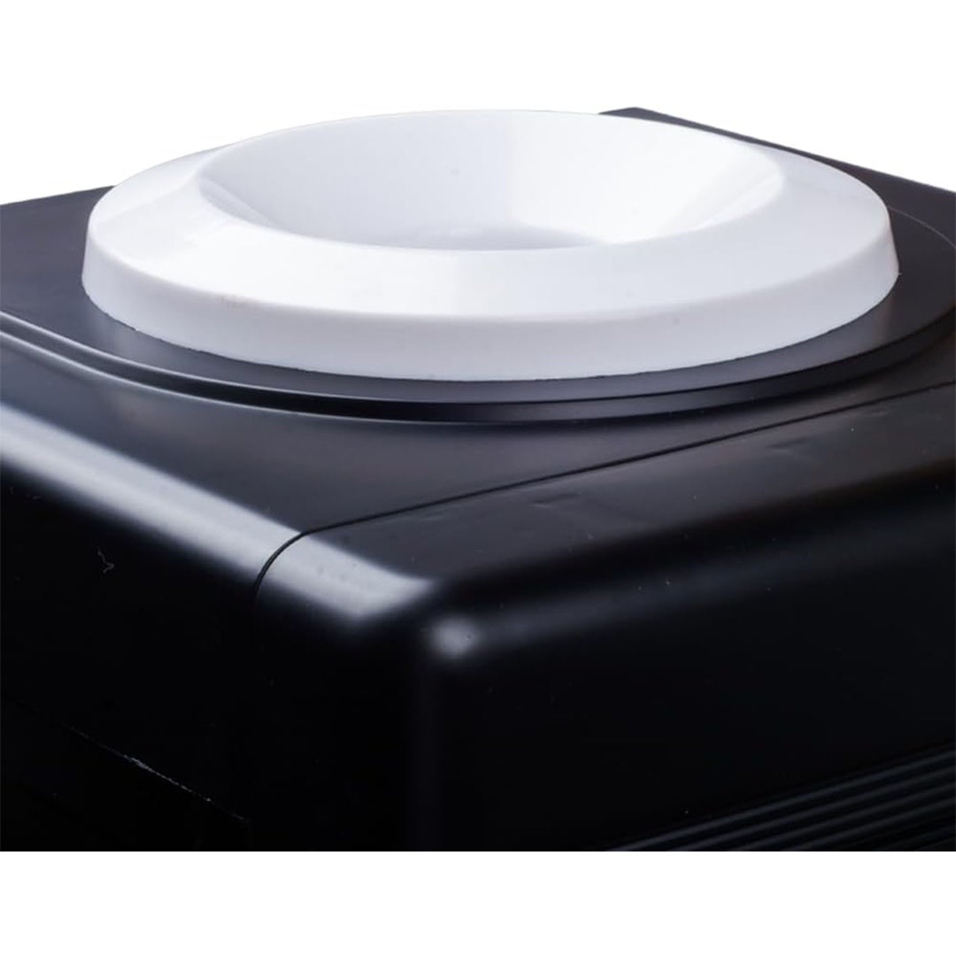 مبرد مياه مع قفل امان للاطفال 2 حنفية - أسود