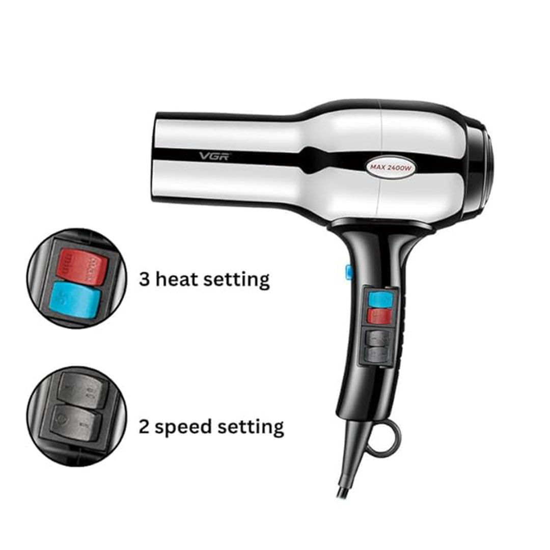 مجفف VGR الكهربائي للشعر - V-465