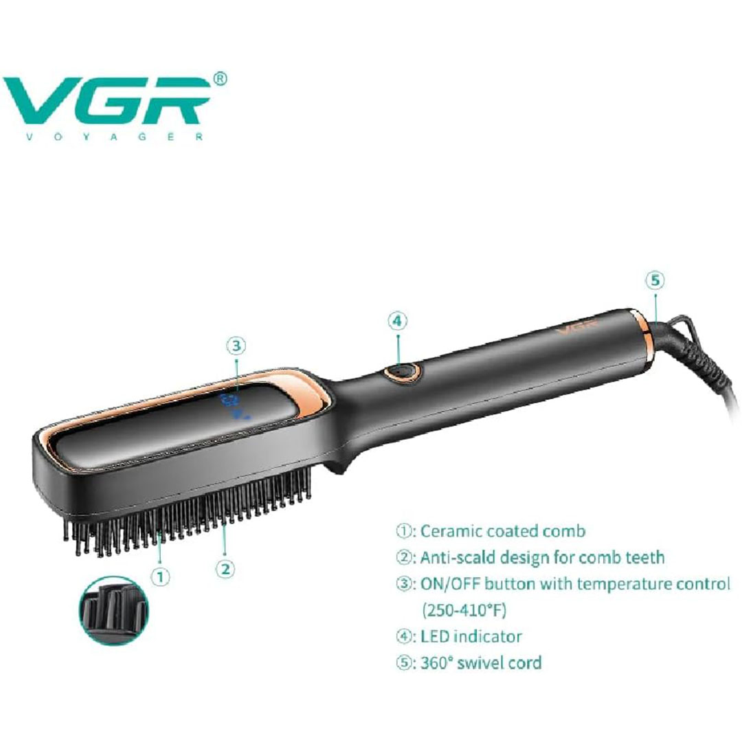 فرشاة تصفيف الشعر - 410 درجة - VGR-560