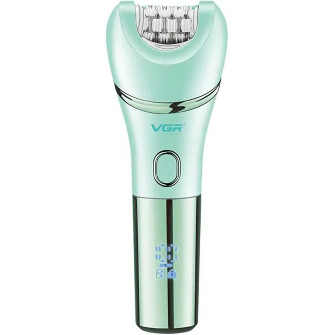ماكينة إزالة الشعر للنساء - أخضر - VGR-753