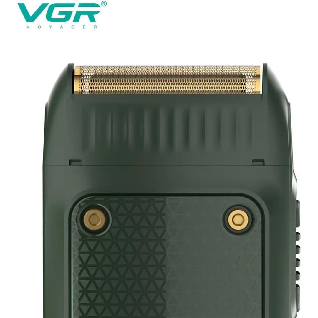 ماكينة حلاقة في جي أر قابلة للشحن للرجال - أسود - V-353