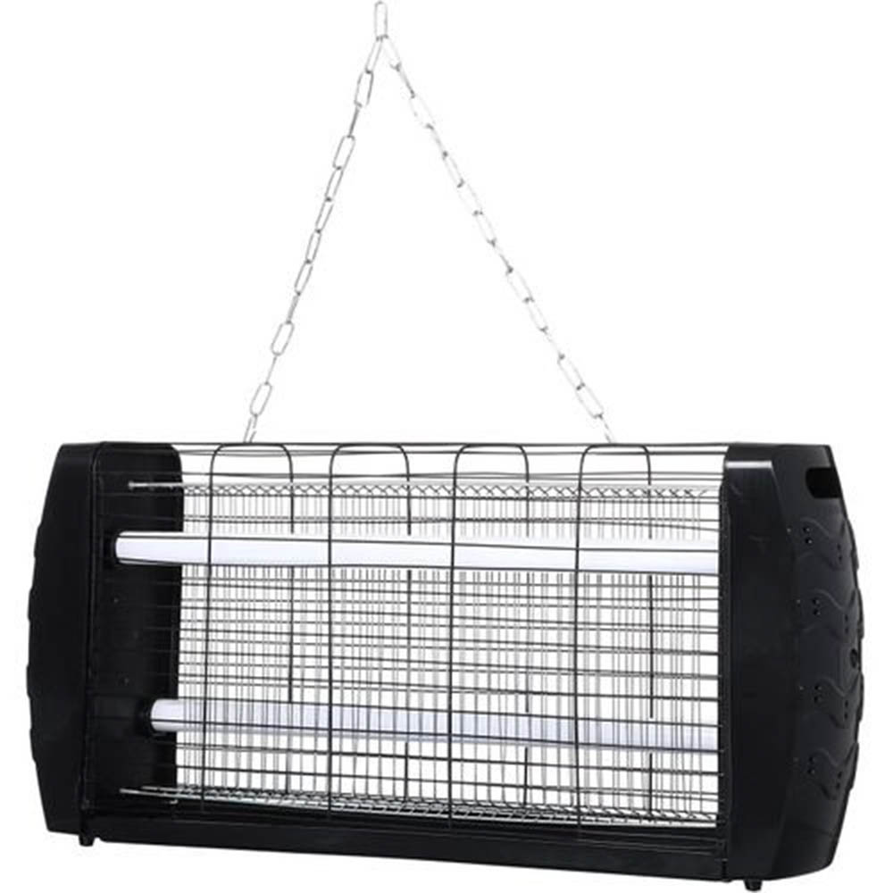 صاعق ناموس كهربائي - 2 مصباح - أسود