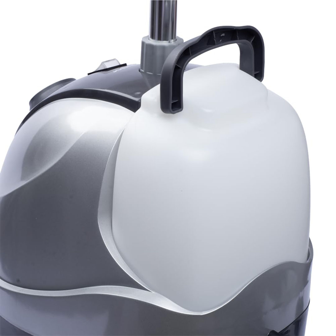 مكواة استاند بالبخار للملابس - 1800 وات - فضي