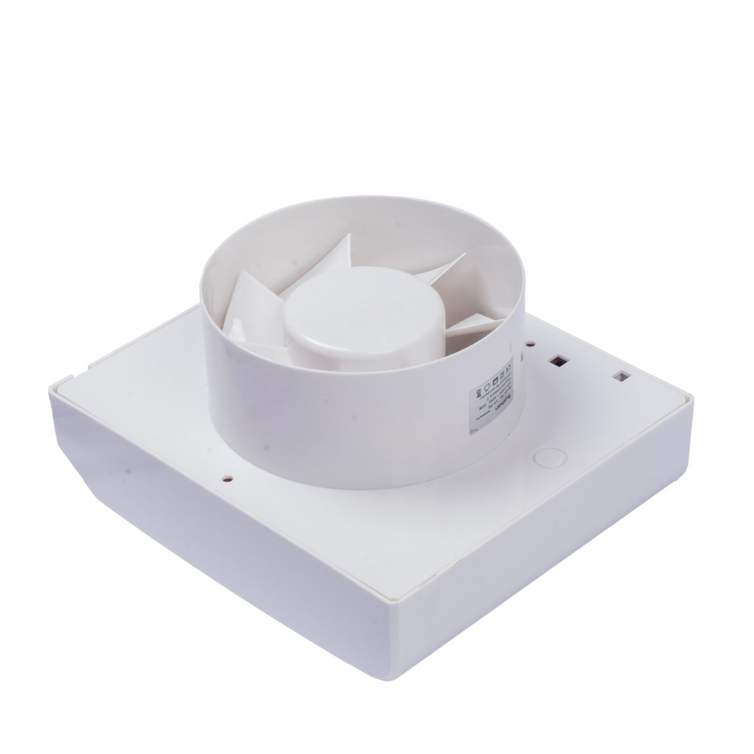 شفاط هواء ولسان وش ديكورى - 4 بوصة - أبيض