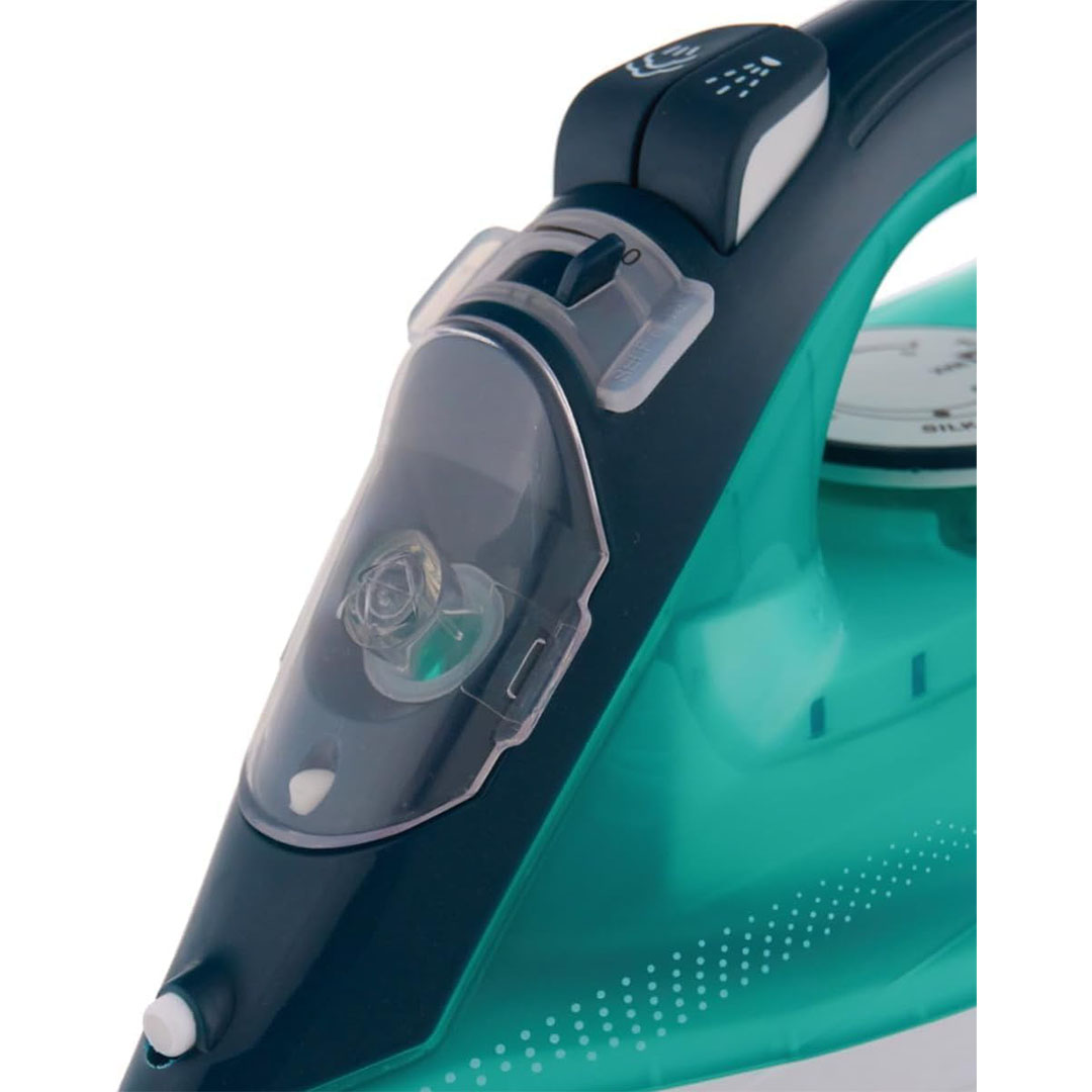 مكواة بخار سيراميك 2200 واط ايدو - خزان مياه 320 مل - اخضر