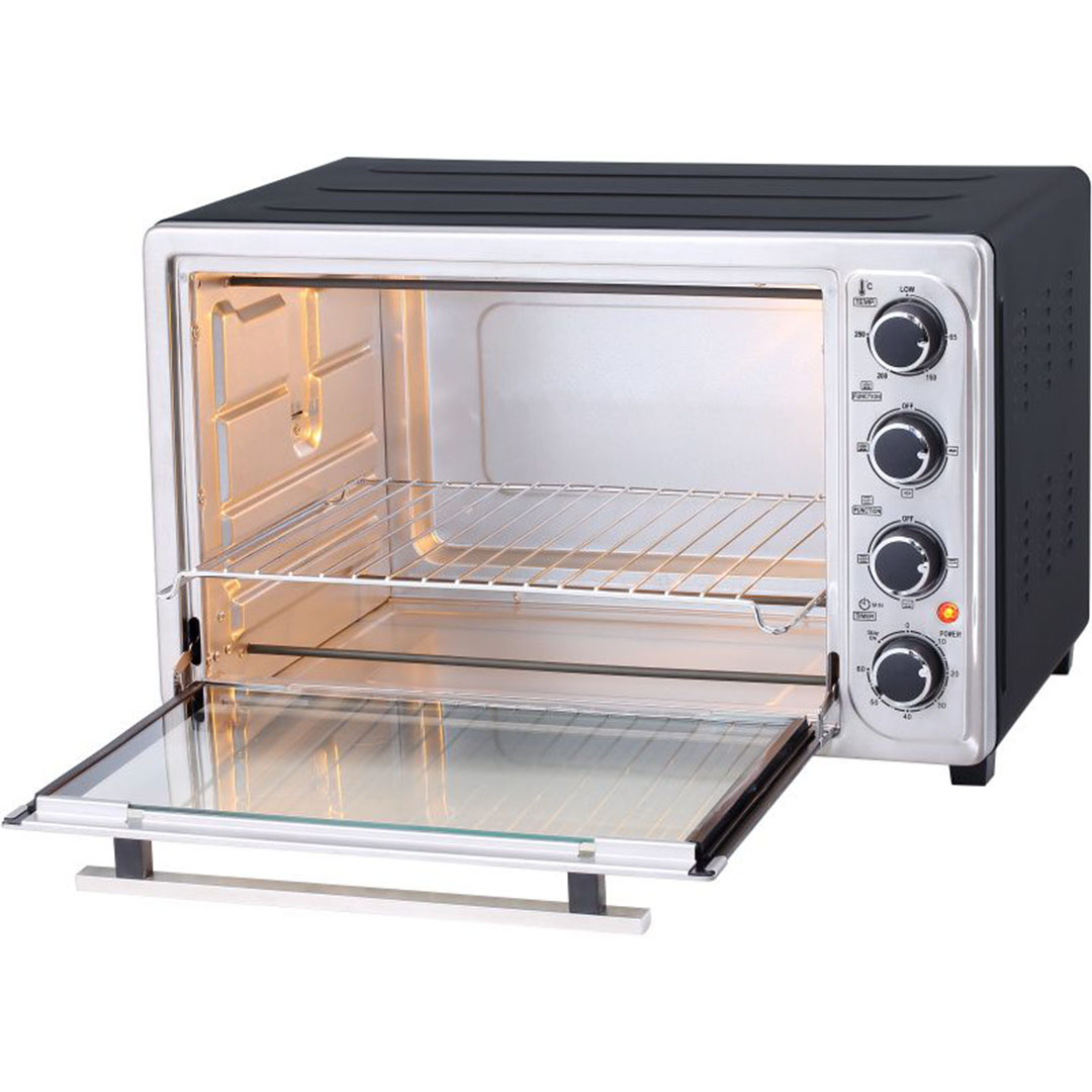 فرن كهربائي اي دو زجاج مزدوج - 50 لتر - فضي - TO50DG-SV