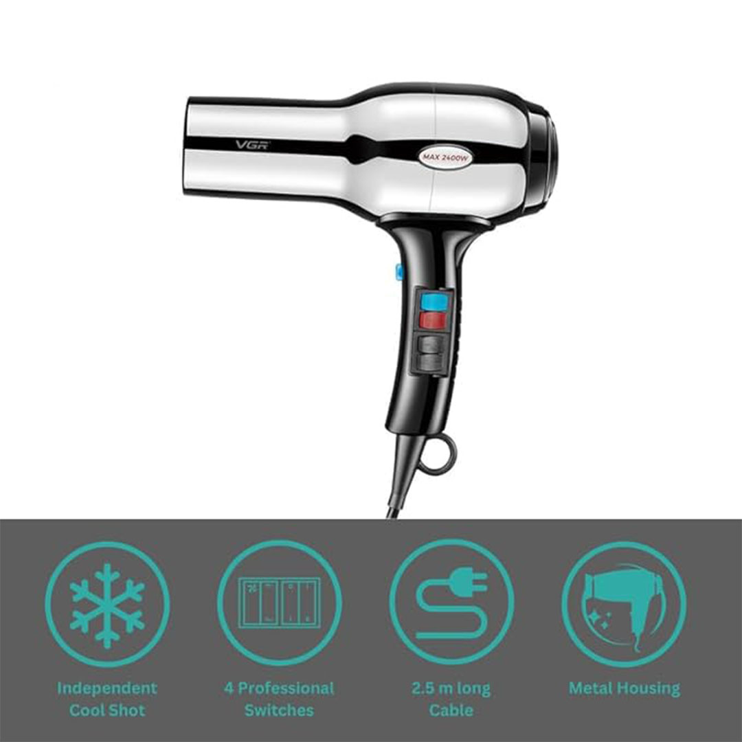 مجفف VGR الكهربائي للشعر - V-465