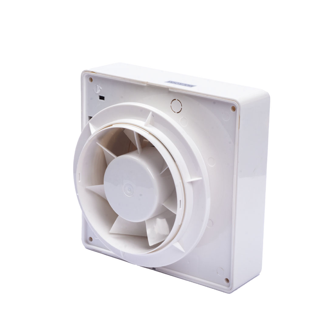 شفاط هواء ولسان وش ديكورى - 5 بوصة - أبيض