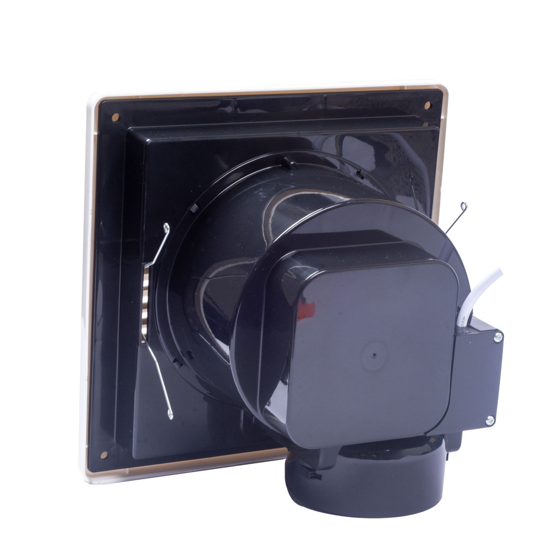 شفاط هواء ولسان جانبي - 4 بوصة - 20 سم - أبيض