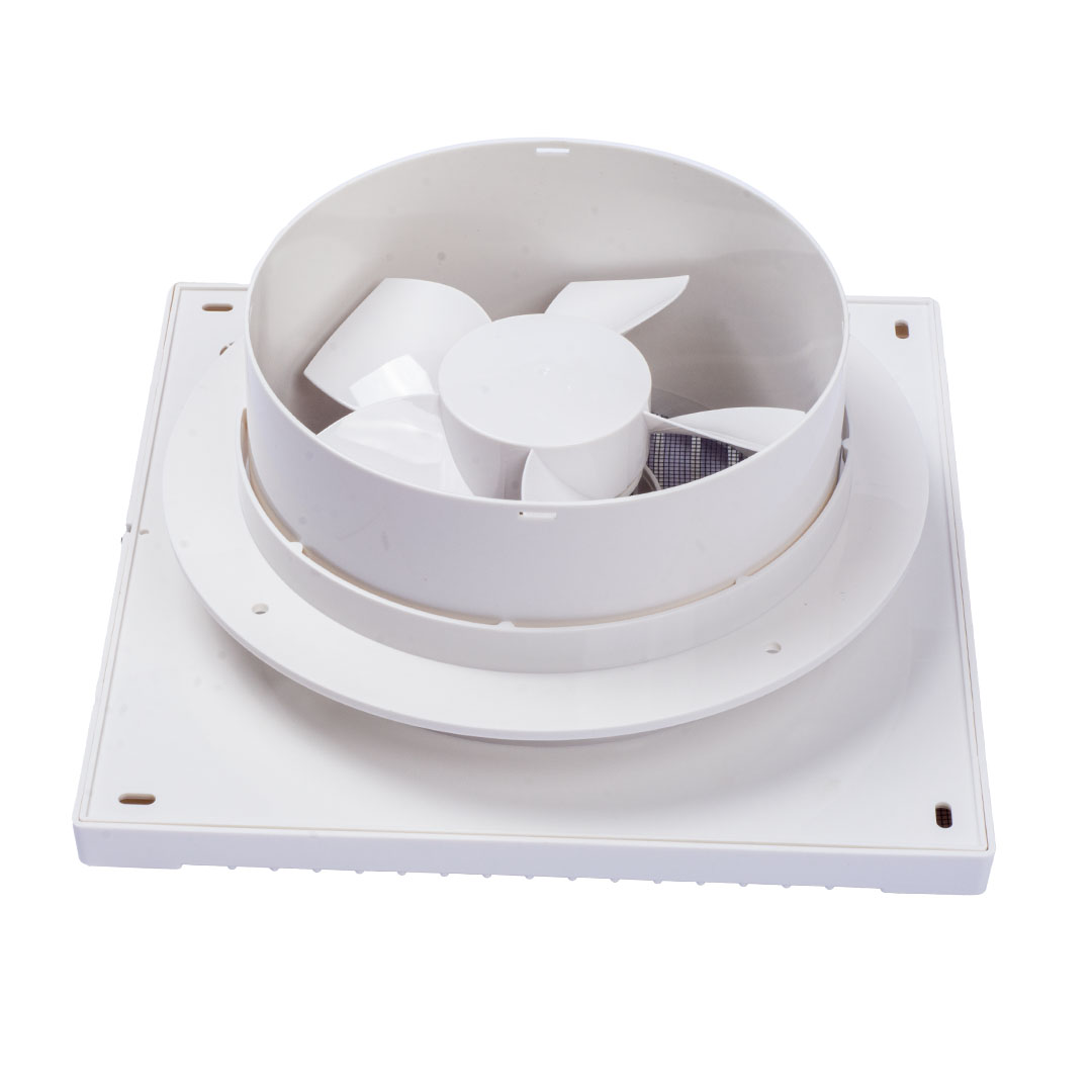 شفاط هواء ولسان - 8 بوصة - أبيض