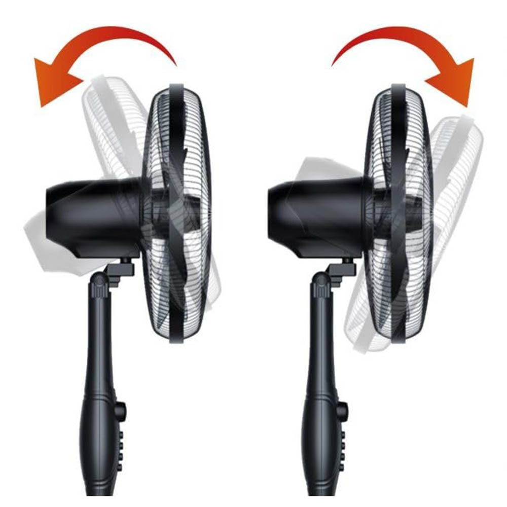 SF35938A مينتا مروحة إستاند - 18 بوصة - أسود