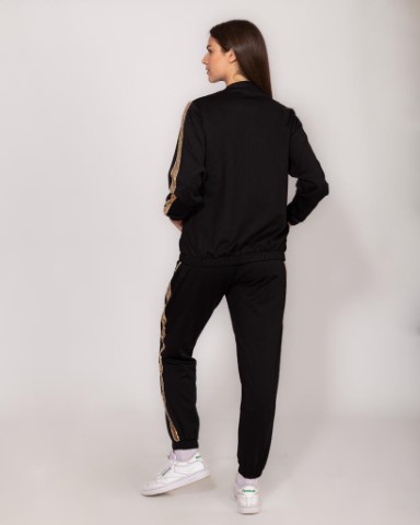 ترينيننج بخط جانبي - أسود