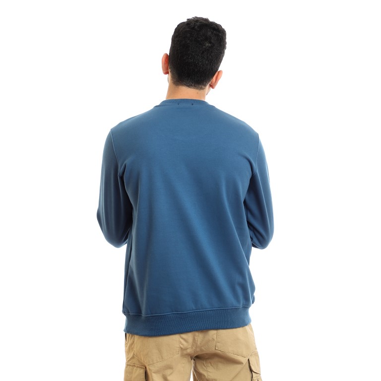 118 - سويت شيرت مبطن مطبوع