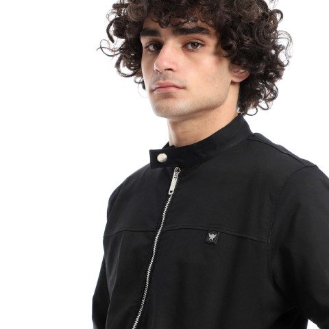 جاكيت نص ياقه