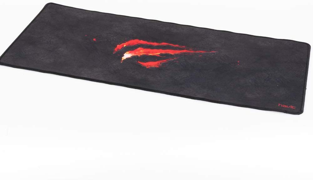 HV-MP861 ماوس باد مضادة للانزلاق - 70*30 سم - اسود