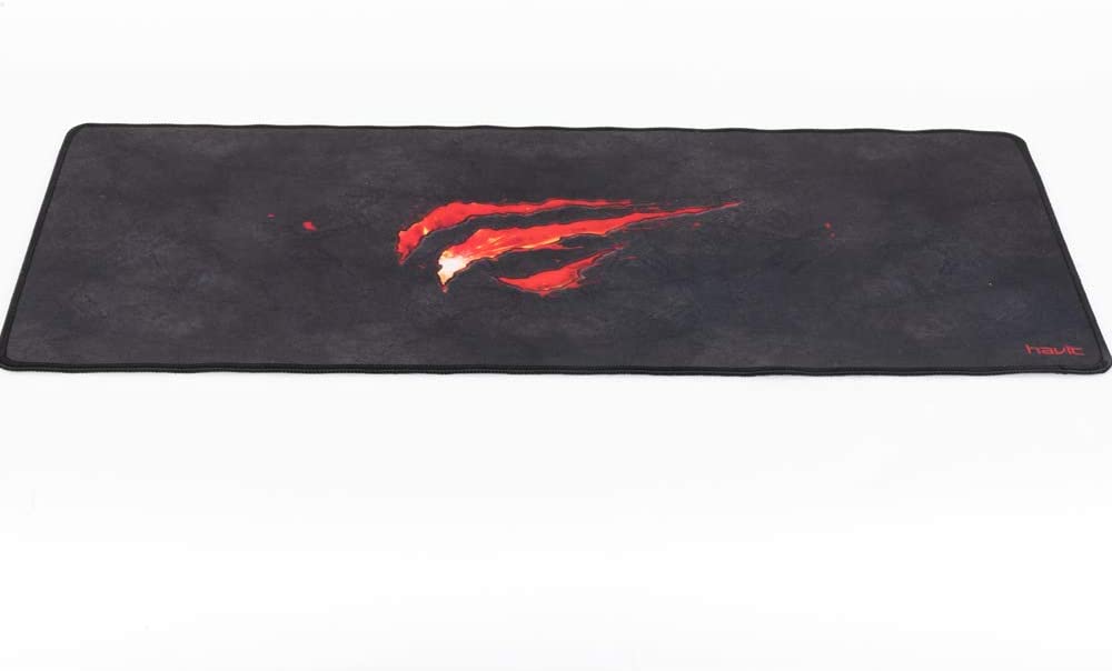 HV-MP861 ماوس باد مضادة للانزلاق - 70*30 سم - اسود