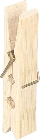 طقم مشابك غسيل خشبية