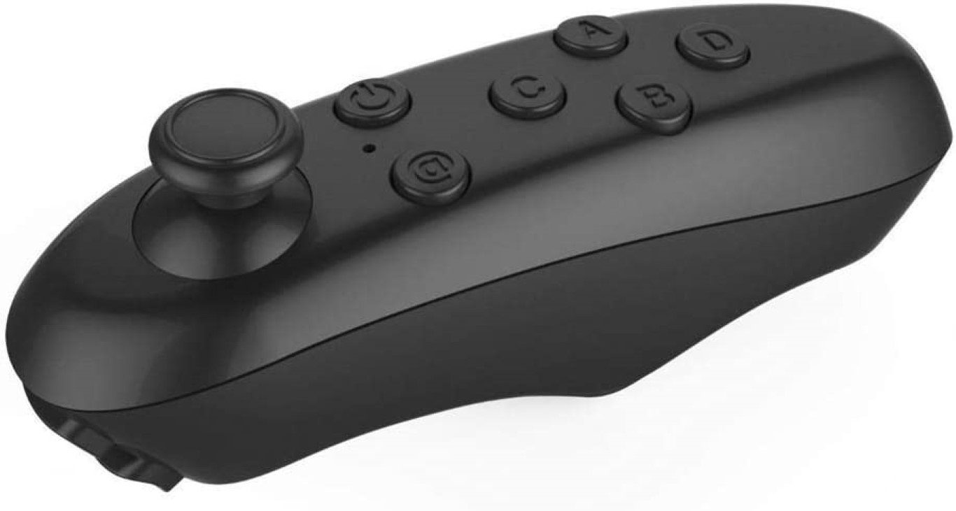 لوحة تحكم صغيرة عن بعد بلوتوث - أسود