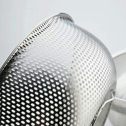 مصفاة الطعام ستانليس ستيل - 3 قطع